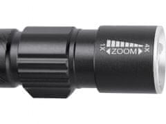 Extol Light Svietidlo 150lm, zoom, USB nabíjanie, XPE 3W LED