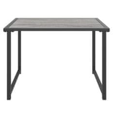Petromila vidaXL Záhradný stôl antracitový 55xx40x37 cm oceľ
