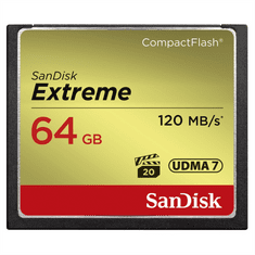 HAMA SanDisk Extreme CF 64 GB 120 MB/s zápis 85 MB/s UDMA7