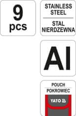 YATO Multifunkčný nôž 9 funkcií 160 mm