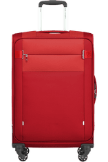 American Tourister Cestovný kufor Citybeat Spinner 66cm 67/73L rozšíriteľný Červená