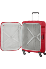 American Tourister Cestovný kufor Citybeat Spinner 66cm 67/73L rozšíriteľný Červená