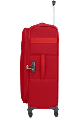 American Tourister Cestovný kufor Citybeat Spinner 66cm 67/73L rozšíriteľný Červená