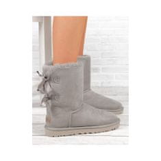 Ugg Australia Členkové topánky sivá 41 EU Bailey Bow II