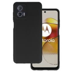 IZMAEL Silikonové Mäkké puzdro TPU pre Motorola Moto G73 - Čierna KP26796