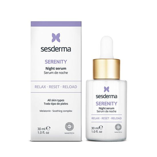 Sesderma Obnovujúce nočné pleťové sérum Serenity (Night Serum) 30 ml