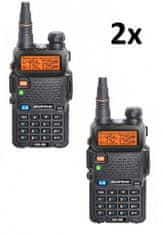 Baofeng vysílačka UV - 5R (5W) - set 2 ks