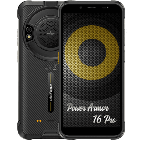 Ulefone Power Armor 16 Pro, 4/64GB, 9600mAh, černý