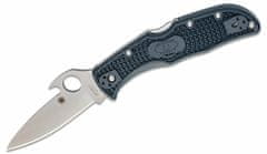 Spyderco C243PGYW Endela Lightweight Emerson vreckový nôž 8 cm, modro-sivá, FRN