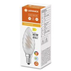 LEDVANCE Stmievateľná LED žiarovka E14 BW40 3,4W = 40W 470lm 4000K Neutrálna biela 300° CRI90 Filament Superior