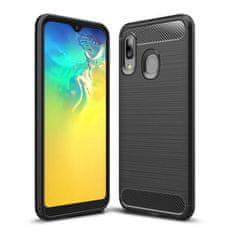 PS Puzdro CARBON pre Samsung Galaxy A20E čierna