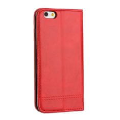 PS Puzdro Prestige Book pre Apple iPhone X red