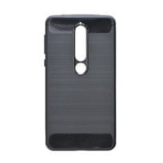 PS Puzdro CARBON pre MOTOROLA Moto G8 Power Lite čierna