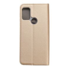 PS Puzdro / obal Smart Case Book pre MOTOROLA MOTO G10 / G30 /G10 POWER zlatá