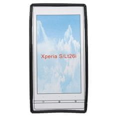 PS Puzdro gumené pre Sony Xperia S/LT26i cierne