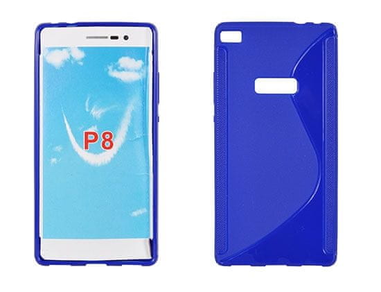 PS Puzdro gumené S-CASE HUAWEI P8 SAPPHIRE