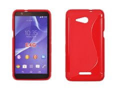 PS Puzdro gumené S-CASE SONY XPERIA E4G CORAL