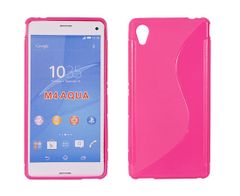 PS Puzdro gumené S-CASE SONY XPERIA M4 AQUA ružové