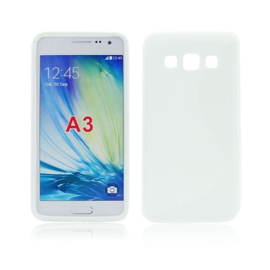 PS Puzdro gumené S-CASE Samsung Galaxy A3 biele