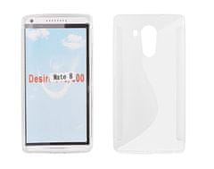 PS Puzdro gumené S-CASE pre HUAWEI MATE 8 transparent