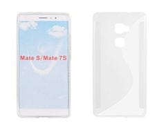 PS Puzdro gumené S-CASE pre Huawei Mate S transparent