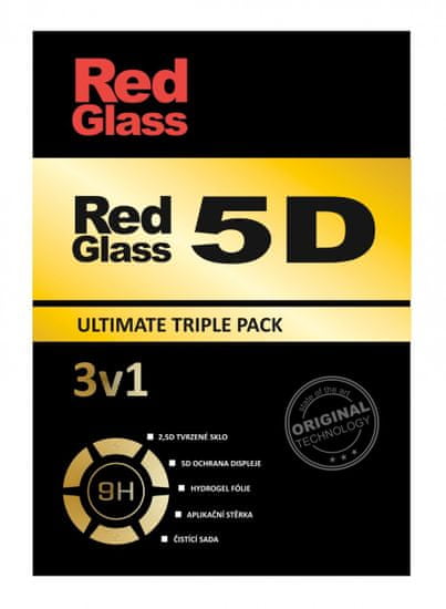 RedGlass Set ochrany displeja na Vivo Y33s Triple Pack 97696