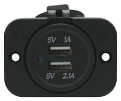 Compass  Zásuvka 2x USB 2,1A