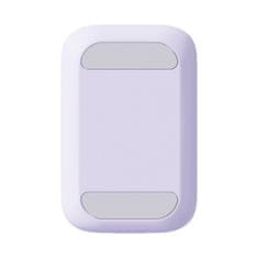 BASEUS Seashell stojan na mobil so zrkadlom, fialový