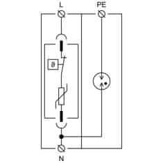 HAKEL Prepäťová ochrana HSA-275/1+1 M