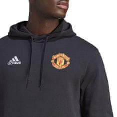 Adidas Mikina MANCHESTER UNITED DNA Club black Velikost: S