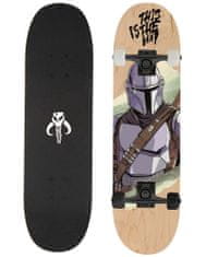 Disney Skateboard drevený max.100kg mandalorian