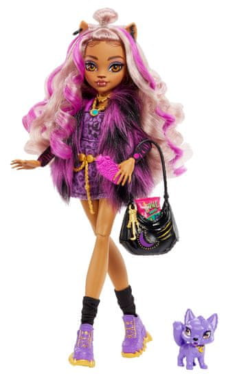 Monster High Bábika monsterka - Clawdeen HPD53