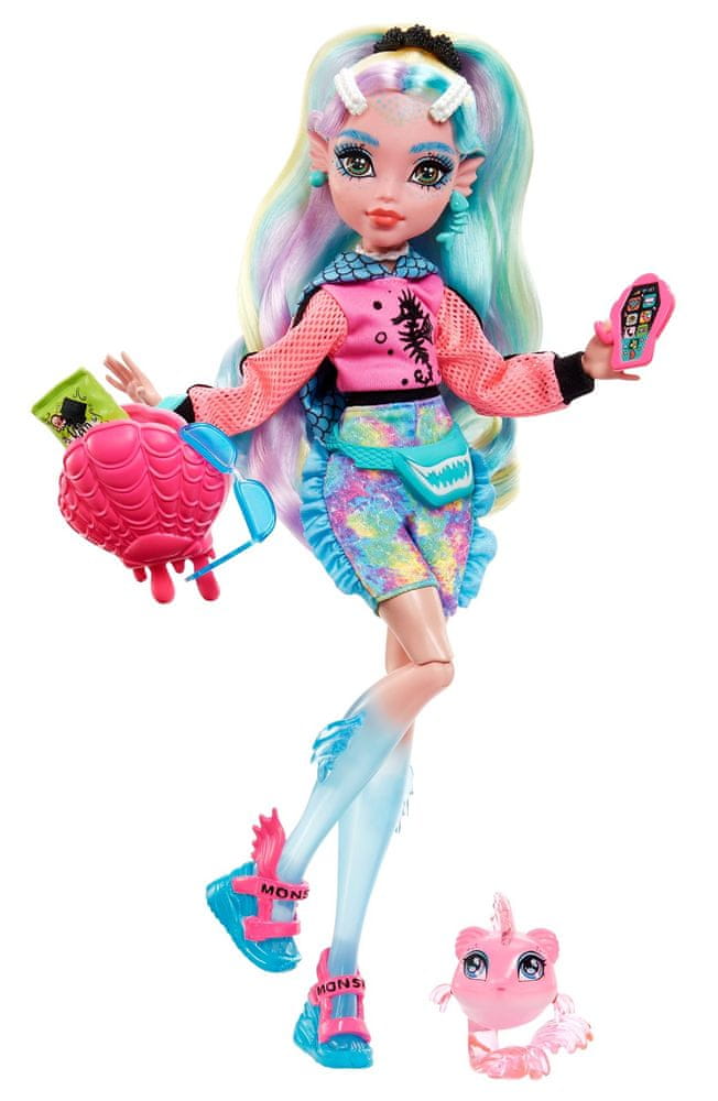 Monster High Bábika monsterka - Lagoona HPD53