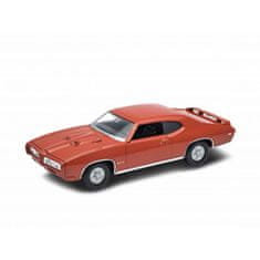 Welly 1:34 1969 Pontiac GTO Červená