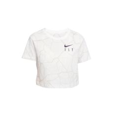 Nike Tričko biela S Basketball Cropped Top Shirt Wmns