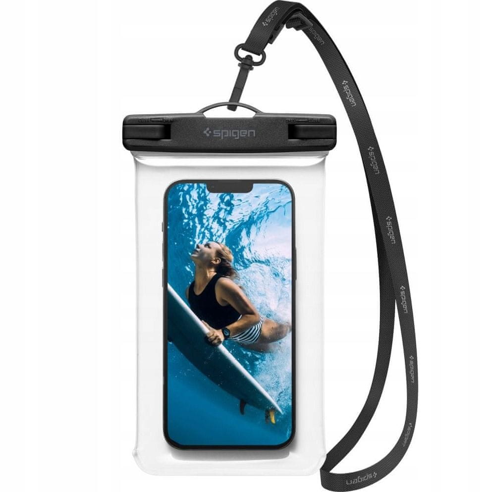 Spigen Univerzálne vodotesné puzdro Aqua Shield WaterProof Case A6011 Pack crystal clearn AMP04526