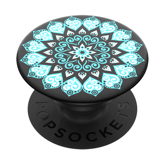 PopSockets PopGrip Gen.2, Peace Mandala Sky, tyrkysová mandala