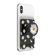 PopSockets PopWallet+ White Daisy, puzdro na karty/vizitky a pod. s integrovaným PopGrip Gen.2