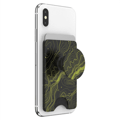 PopSockets PopWallet+ Topographical, puzdro na karty/vizitky a pod. s integrovaným PopGrip Gen.2