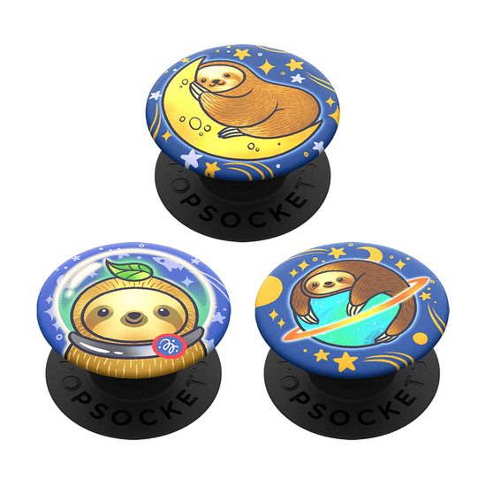 PopSockets PopMinis Lazy Space, leňochodi vo vesmíre, 3 mini PopSockety