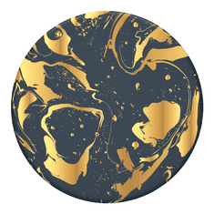 PopSockets PopTop Gen.2, Gilded Swirl, zlatá špirála na čiernom pozadí, výmenný vršok