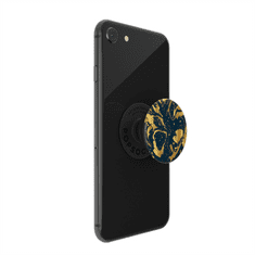 PopSockets PopTop Gen.2, Gilded Swirl, zlatá špirála na čiernom pozadí, výmenný vršok