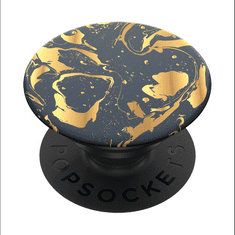 PopSockets PopTop Gen.2, Gilded Swirl, zlatá špirála na čiernom pozadí, výmenný vršok