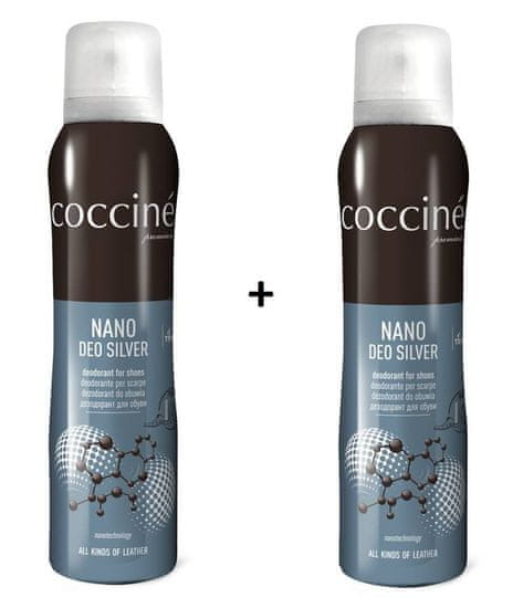 Cocciné 2x nano deo silver dezodorant do topánok 150 ml