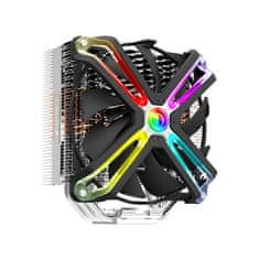 Zalman chladič CPU CNPS17X / 140mm RGB ventilátor / heatpipe / PWM / výška 160mm / pre AMD aj Intel