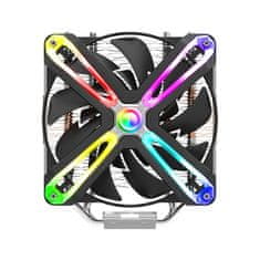 Zalman chladič CPU CNPS17X / 140mm RGB ventilátor / heatpipe / PWM / výška 160mm / pre AMD aj Intel