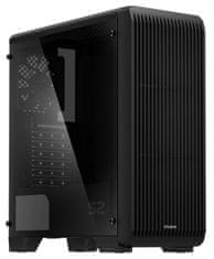 Zalman skriňa S2 TG / Middle tower / ATX / USB 3.0 / USB 2.0 / temperované sklo