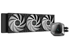 DEEPCOOL vodný chladič LS720 / 3x120 mm fan / ARGB / Intel aj AMD