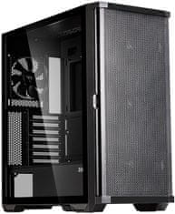 Zalman skriňa Z10 / ATX / 3x140 + 1x120 mm fan / 2xUSB 3.0 / USB-C / tvrdené sklo