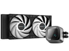 DEEPCOOL vodný chladič LS520 / 2x120 mm fan / ARGB / Intel aj AMD